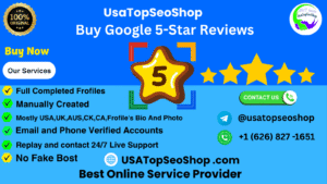 Buy Google 5-Star Reviews USATopSeoShop