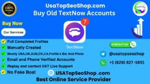 Buy Old TextNow Accounts USATopSeoShop