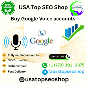 Buy Google Voice accounts?