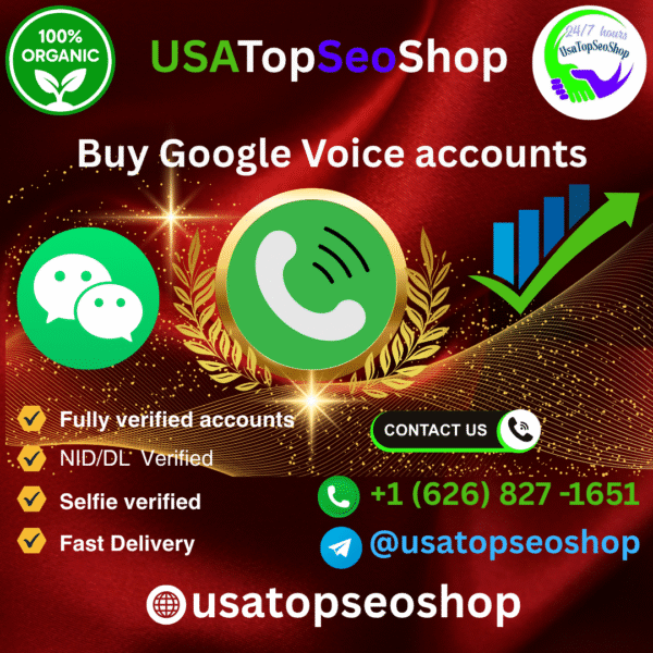 Buy Google Voice accounts?
